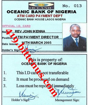 Oceanic bank id
